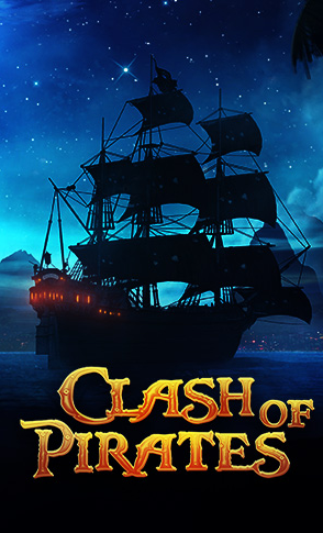 Clash of Pirates, slot de vídeo, cassino online, aventura pirata, tesouros perdidos.