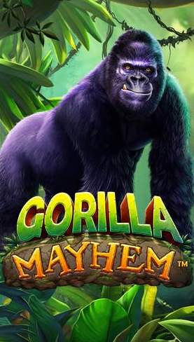 Gorilla Mayhem, jogos de slots, gorilas, apostas, cassino online.